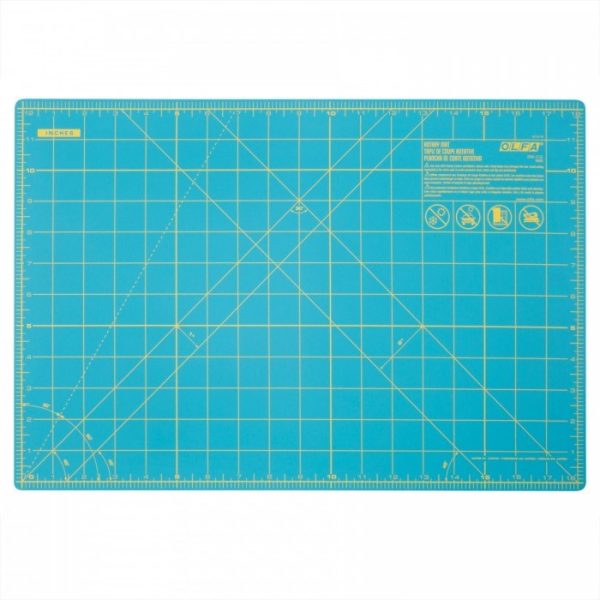 BASE DE CORTE OLFA 45 X 30CM AZUL DEHP FREE